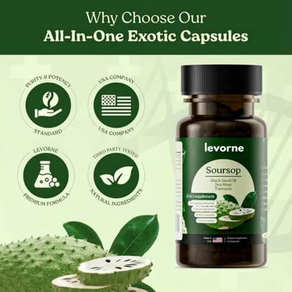 Levorne - 17-in-1 Soursop Supplement
